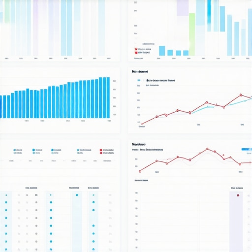 Illustration of interconnected financial systems and analytics for strategic planning.