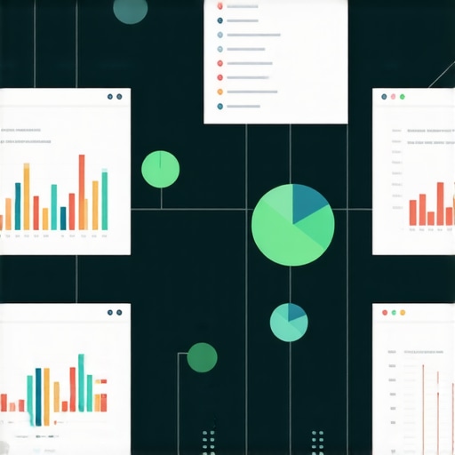Screenshot of multi-entity accounting dashboard with charts and transaction data