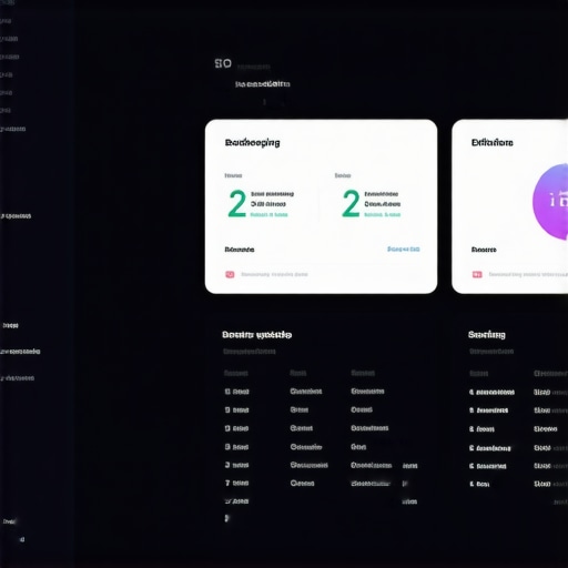 A professional digital dashboard showcasing seamless bookkeeping and payroll management tools, emphasizing automation and integration.