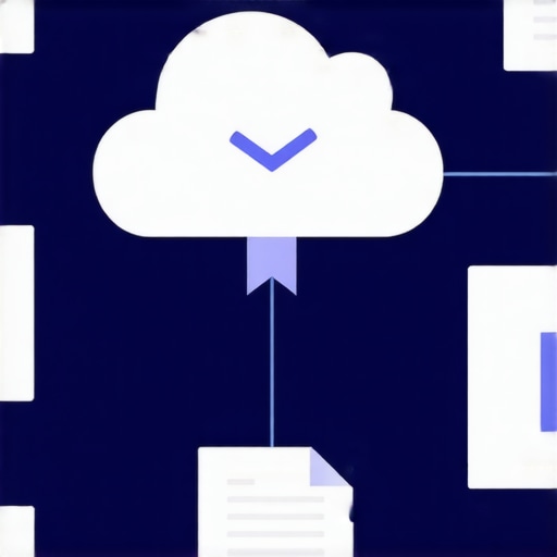 Diagram showing interconnected cloud accounting, payroll, and tax management systems.