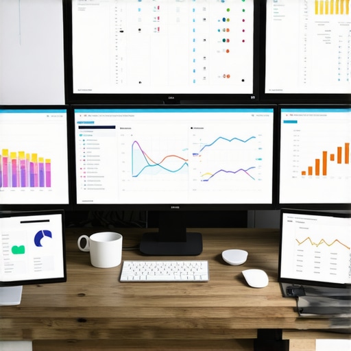 A modern CPA workspace showing integrated financial software and organized documents.