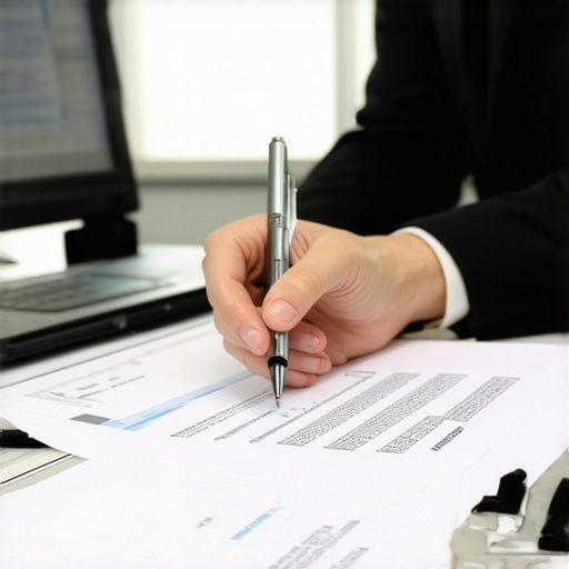 Expert CPA analyzing financial data CPA reviewing financial statements on a computer
