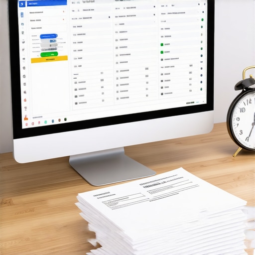 Keeping Your Financial Tools in Top Shape for Growth Business owner reviewing financial data on a computer to maintain accounting systems.