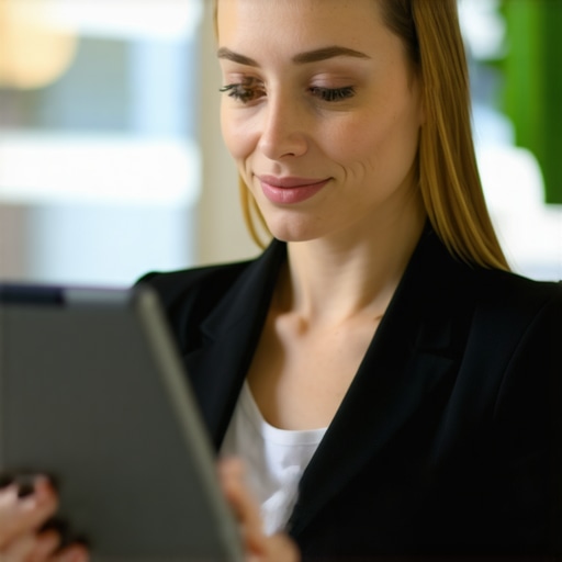 Accountant and small business owner reviewing financial documents together.