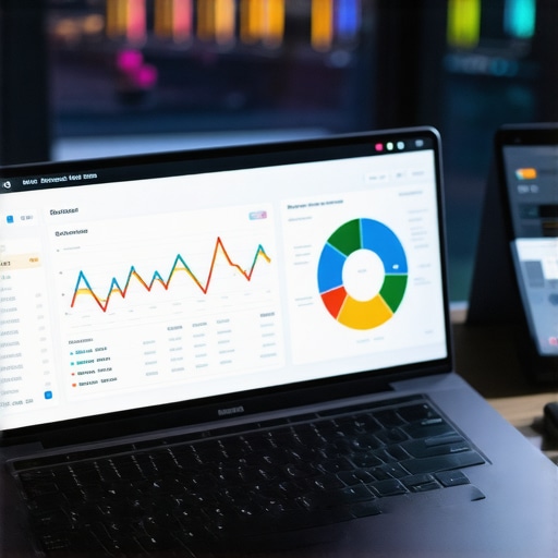 A digital dashboard displaying accounting data and analytics for CPA systems.