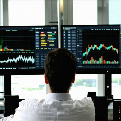Advanced financial analysis and bookkeeping oversight Entrepreneur analyzing sophisticated financial statements and business records