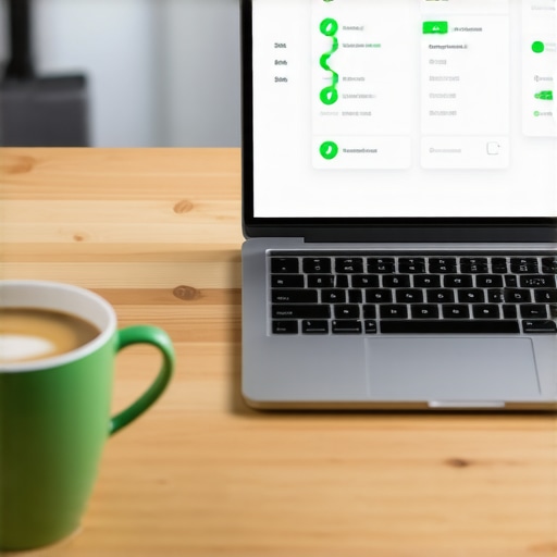 Professional financial dashboard showing reconciled accounts and business growth metrics.
