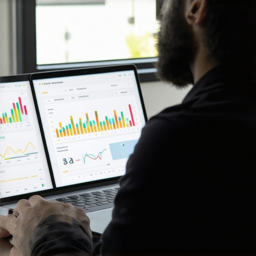 Building an audit-proof financial foundation for growth Entrepreneur reviewing clean digital bookkeeping records on a laptop
