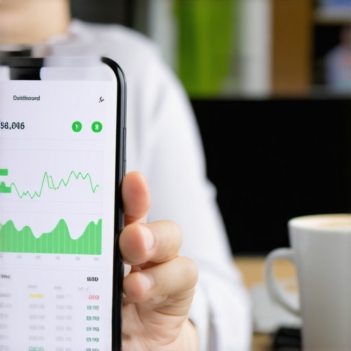 Business financial automation for long term scaling Automated financial dashboard showing business growth and clean ledger categories.