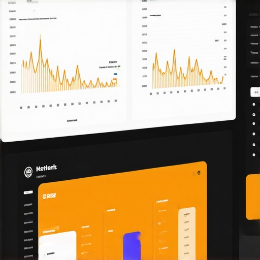 Digital Financial Dashboard for Growth Business owner reviewing real-time financial metrics on a professional dashboard