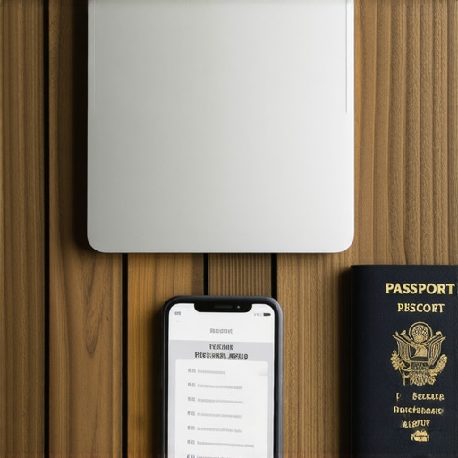Nomad entrepreneur using a receipt scanning app to stay tax compliant.