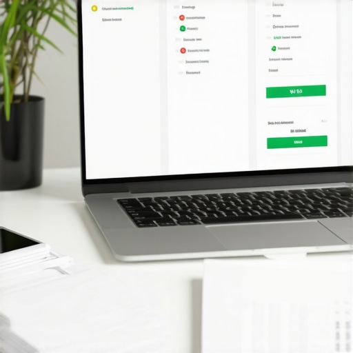 A professional digital dashboard showing verified vendor documents and W-9 status for business tax compliance.