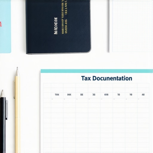 Essential Documentation for State Residency Verification A desk with a new driver's license and tax records used to prove state residency for an audit.