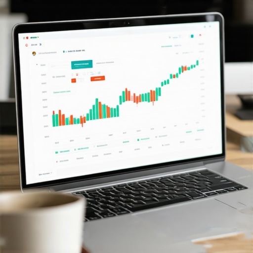 Expert CPA analyzing business financial reports A professional accountant reviewing digital ledgers and business balance sheets for errors.