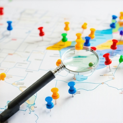 Mapping Remote Employee Locations for Tax Compliance A digital map showing remote worker locations to illustrate tax nexus and payroll compliance for small businesses.