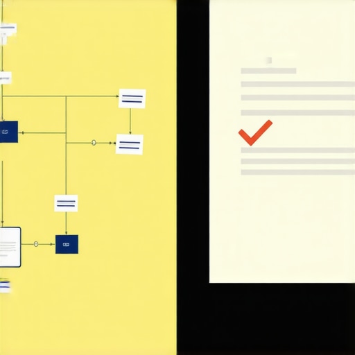 A conceptual illustration showing how technical software development hurdles qualify for R&D tax credits.