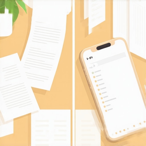 Modern Digital Bookkeeping vs Traditional Paper Chaos Comparison of digital receipt scanning versus manual paper record keeping for small business owners.