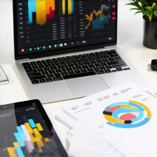 Modern Financial Tech Stack for Business Scaling Professional financial dashboard and organized business documents for audit-proof scaling.