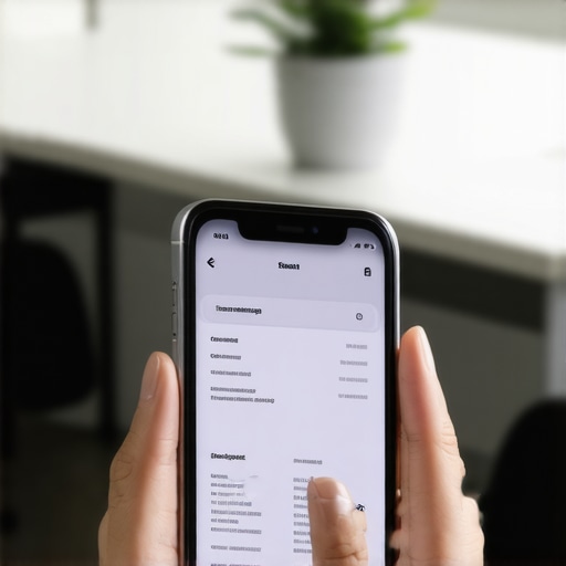 Modern Receipt Scanning for Scalable Bookkeeping A person using a mobile app to scan a business receipt for digital expense tracking.
