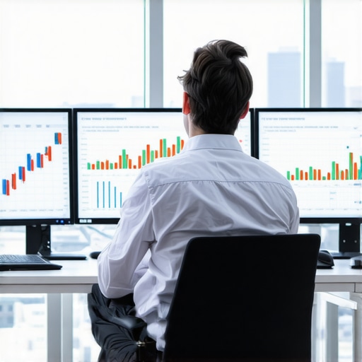 Business owner reviewing accurate financial data on a modern accounting dashboard