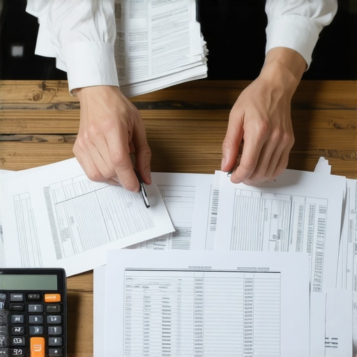 Organizing Business Finances for Efficiency A business owner cleaning up a messy chart of accounts and organizing financial documents.