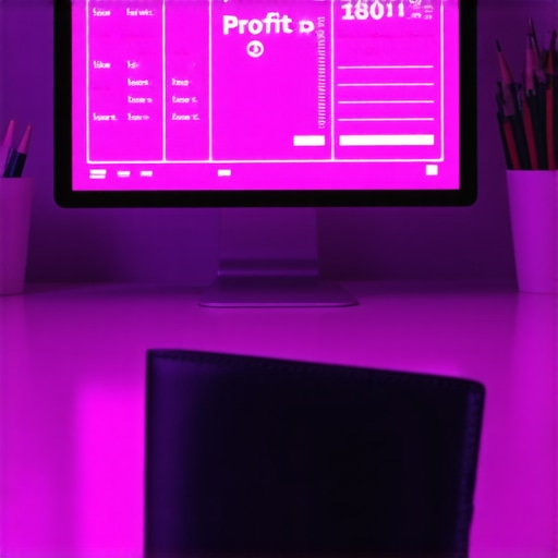 Paper Profit vs Real Cash Flow Discrepancy A visual representation of why a business dashboard showing profit may not match the actual cash available in a bank account.