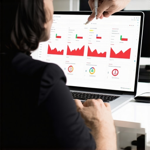 A business owner and CPA reviewing financial data to avoid automation errors.