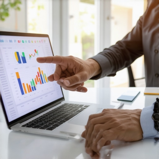 Professional Financial Consultation CPA explaining financial data to a business owner