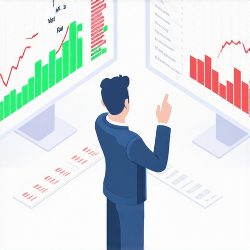 A professional illustration showing the difference between paper profit and actual cash on hand for business owners.