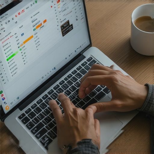 A business owner manually reviewing and categorizing transactions in accounting software to ensure data accuracy.
