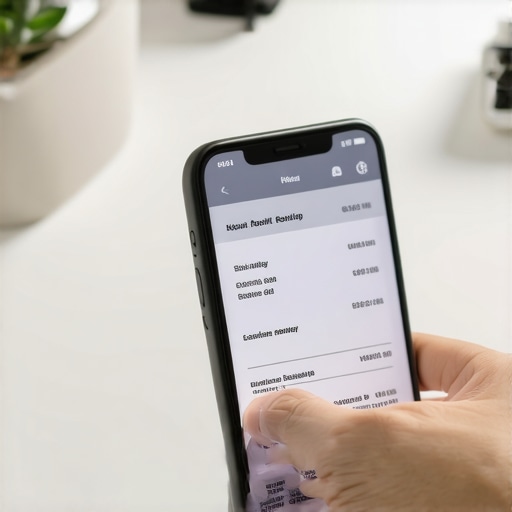 Scanning business receipts for digital bookkeeping A business owner using a mobile app to digitize a paper receipt for tax compliance.