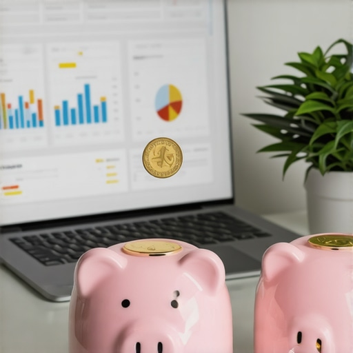 Separate Bank Accounts for Small Business Taxes A visual representation of separating business funds from tax reserves to avoid underpayment penalties.
