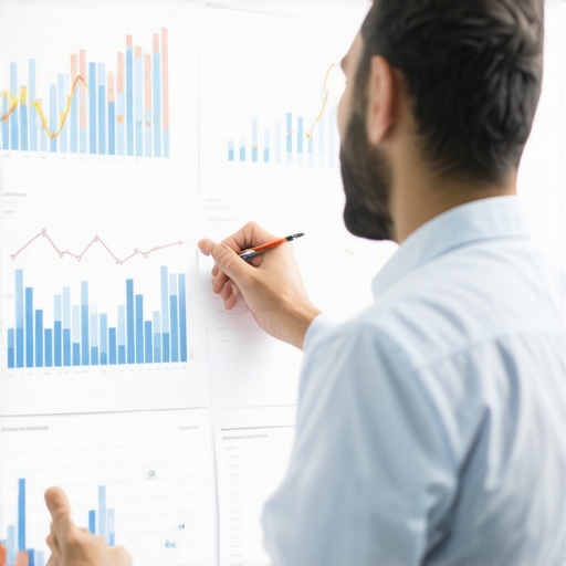 Strategic CPA Consulting and Tax Analysis A CPA explaining the nuances of multi-state tax nexus and financial reporting to a client.