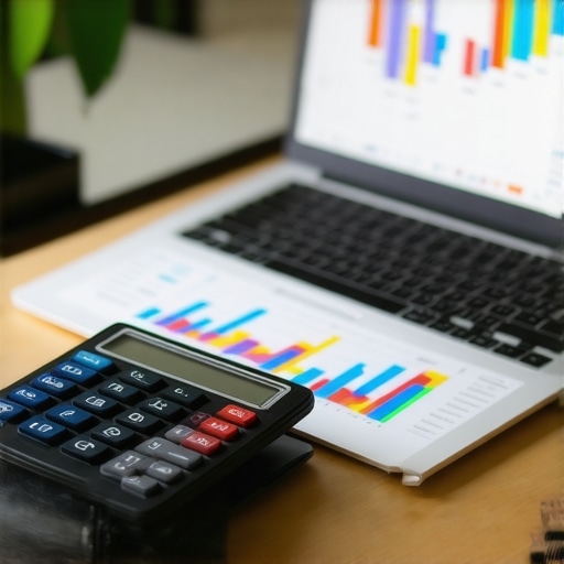 Strategic Financial Planning for S-Corp Owners An organized desk representing strategic bookkeeping and tax planning for small business owners.