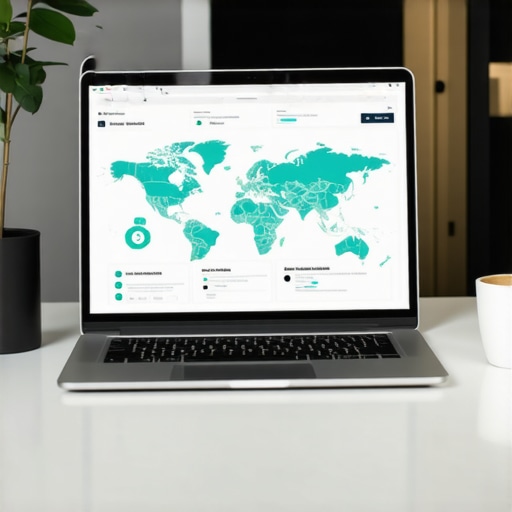 Streamlining Global Payroll and Tax Documentation A digital dashboard representing automated global payroll and tax compliance tools for small business owners.