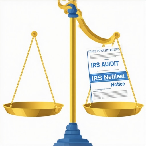 The Balance of Reasonable Compensation An illustration representing the balance between S-Corp salary and IRS audit risks.