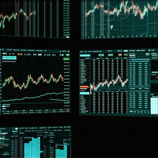 The Dangers of Unmonitored Accounting Automation Chaotic accounting dashboard with conflicting financial data.