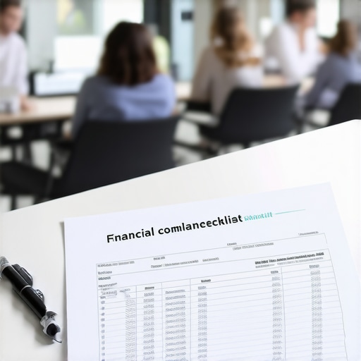 Professional financial documents and a checklist symbolizing small business tax and payroll compliance.