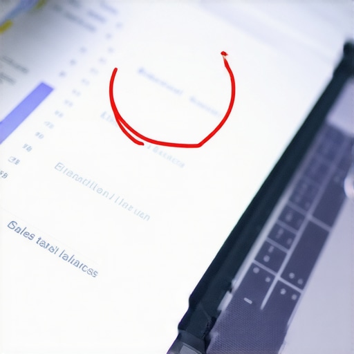 A digital ledger showing tax liability entries for small business bookkeeping.