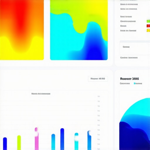Complex financial analytics dashboard showing the difference between cash flow and tax debt for small businesses.