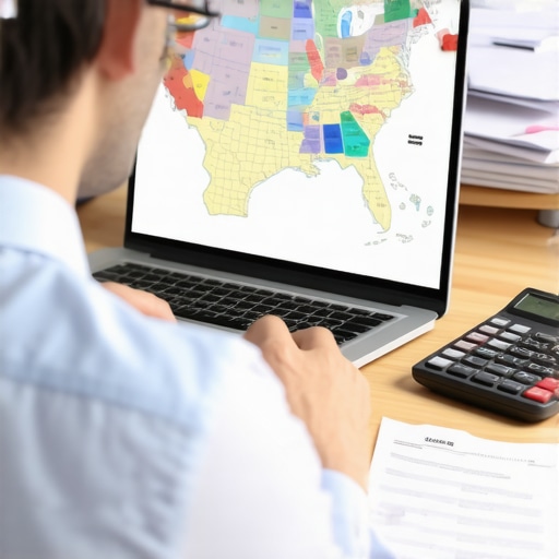 A business owner auditing remote employee locations to ensure state tax compliance.